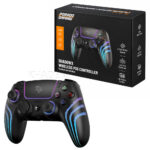 دسته بازی پلی استیشن پرودو مدل Porodo Gaming Shadowx PS5 PDX641BK  مشکی