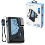 پاوربانک مگ سیف و شارژر دیواری پاورولوژی مدل POWEROLOGY PPBCHA80-BK MagSafe 10000mAh PD 35W مشکی