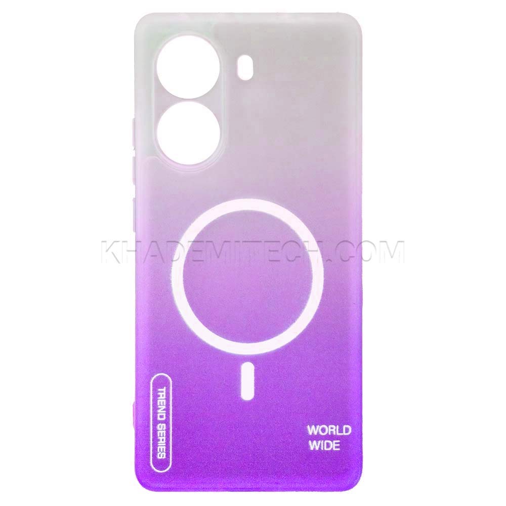 قاب شیائومی مدل XIAOMI Redmi X7 Pro Wide بنفش