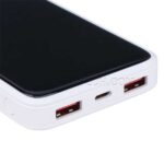 پاوربانک هترون مدل Hatron HPB1055G 10000mAh 22.5W سفید - تصویر 2