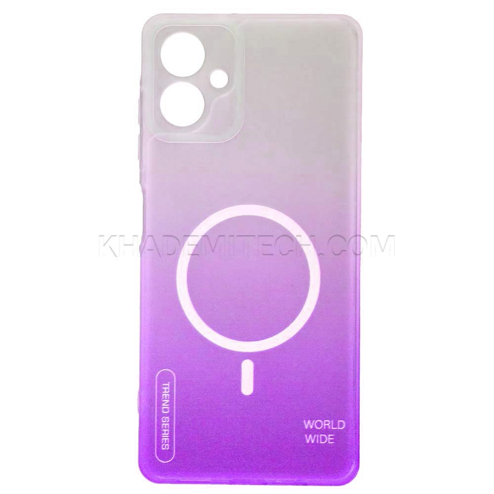 قاب سامسونگ مدل Samsung A06 Wide بنفش