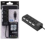 هاب  USB2کلیددار4PORT طلقی - تصویر 2