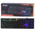 کیبورد سیم دار گیمینگ دی نت مدل D-NET DT-997 مشکی