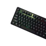 کیبورد سیم دار گیمینگ دی نت مدل D-NET DT-997 مشکی - تصویر 2