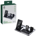 شارژر بی سیم گرین لاین مدل GREEN LION GN41N1WCSGY 4 in 1 15W