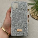 قاب سامسونگ سواروسکی مدل SWAROVSKI SAMSUNG A12  نقره ای - تصویر 2