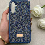 قاب سامسونگ سواروسکی مدل SWAROVSKI SAMSUNG A15 سرمه ای - تصویر 2