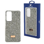 قاب سامسونگ سواروسکی مدل SWAROVSKI SAMSUNG A53 نقره ای