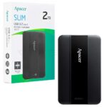 هارد اکسترنال اپیسر مدل Apacer AC237 2TB مشکی