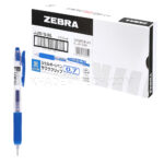 روان‌نویس ژلی ساراسا کلیپ زبرا مدل ZEBRA JJB15-BL Sarasa Clip 0.7 آبی بسته 10 عددی