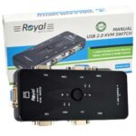 دستگاه  ROYAL.4UK.4P.USB.KVM