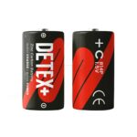 باتری متوسط سایز C ساده دتکس پلاس مدل DETEX+ Zinc Carbon 1.5V R14P  بسته دو عددی - تصویر 2
