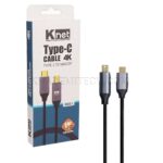کابل تبدیل Type-C به Mini Display کی نت مدل KNET K-CO10 طول 1.8 متر