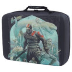 کیف کنسول بازی PS5 Slim طرح God of War سبز