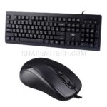 کیبورد و ماوس سیم دار فنتک مدل FANTECH GO KM103 مشکی - تصویر 2