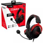 هدست سیم دار گیمینگ هایپر ایکس مدل HYPERX CLOUD II مشکی قرمز