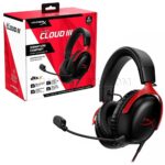 هدست سیم دار گیمینگ هایپر ایکس مدل HYPERX CLOUD III مشکی قرمز