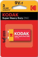 باتری کتابی 9Vآلکالاین اکستراKODAK - تصویر 2
