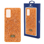 قاب شیائومی سواروسکی مدل SWAROVSKI XIAOMI POCO M3 نارنجی