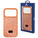 قاب آیفون سواروسکی مدل SWAROVSKI IPHONE 17 Pro نارنجی