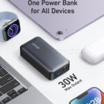 پاوربانک انکر مدل ANKER A1256H11 10000mAh 30W مشکی - تصویر 3