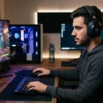 هدست سیم دار گیمینگ لاجیتک مدل LOGITECH Pro X مشکی - تصویر 2