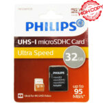 رم میکرو فیلیپس مدل PHILIPS 95MB A1 V30 32G گارانتی مادام العمر
