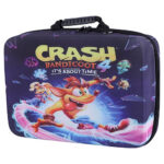 کیف کنسول بازی PS5 Slim طرح Crash Bandicoot