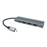 هاب تایپ سی کی نت KNET K-MFCMS205 5*1 S2 TYPE-C - تصویر 2