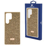 قاب سامسونگ سواروسکی مدل SWAROVSKI SAMSUNG S25 ULTRA طلایی