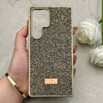 قاب سامسونگ سواروسکی مدل SWAROVSKI SAMSUNG S24 ULTRA طلایی - تصویر 2