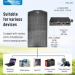 پنل خورشیدی کانفلون مدل KONFULON SH04 Solar Panel High Power 100W - تصویر 3
