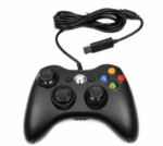 دسته بازی سیم دار ایکس باکس مدل XBOX 360 مشکی - تصویر 3