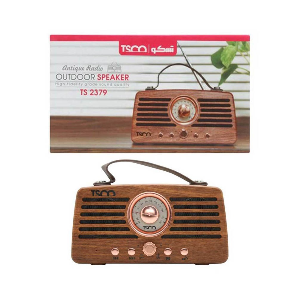 TSCO-TS2379-02 اسپیکربلوتوث تسکو TS2379قهوه ای - تصویر 1