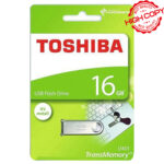 فلش توشیبا مدل TOSHIBA METAL 401 16GBگارانتی مادام العمر