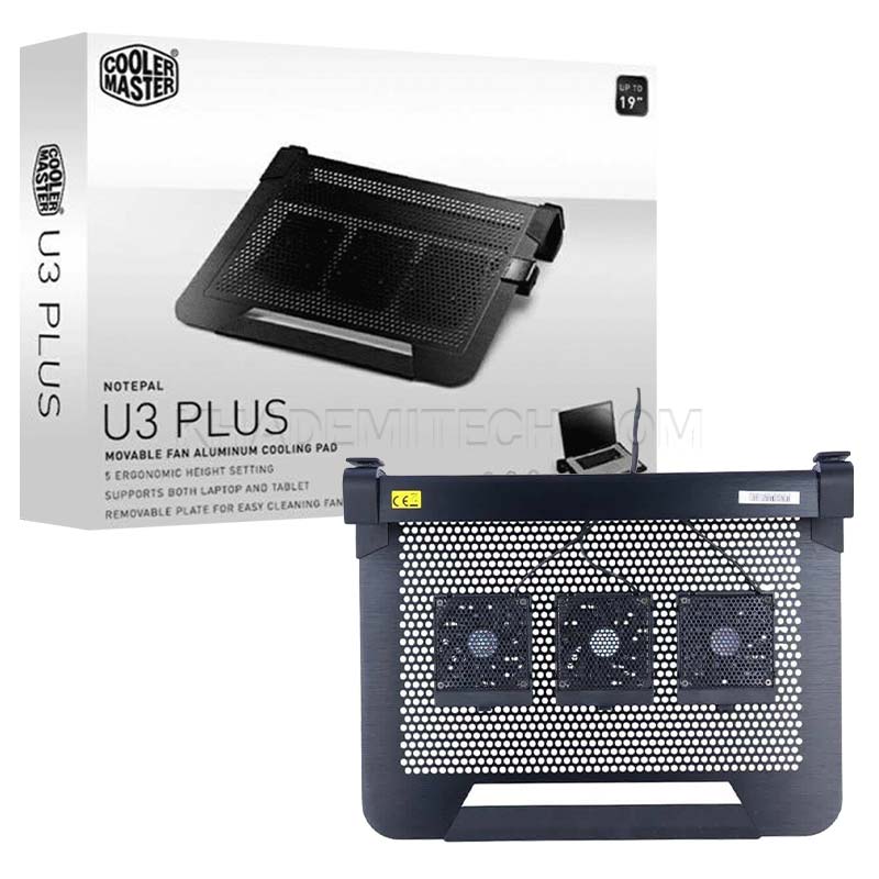 فن نوت بوک کولر مستر مدل COOLER MASTER NOTEPAL U3 PLUS