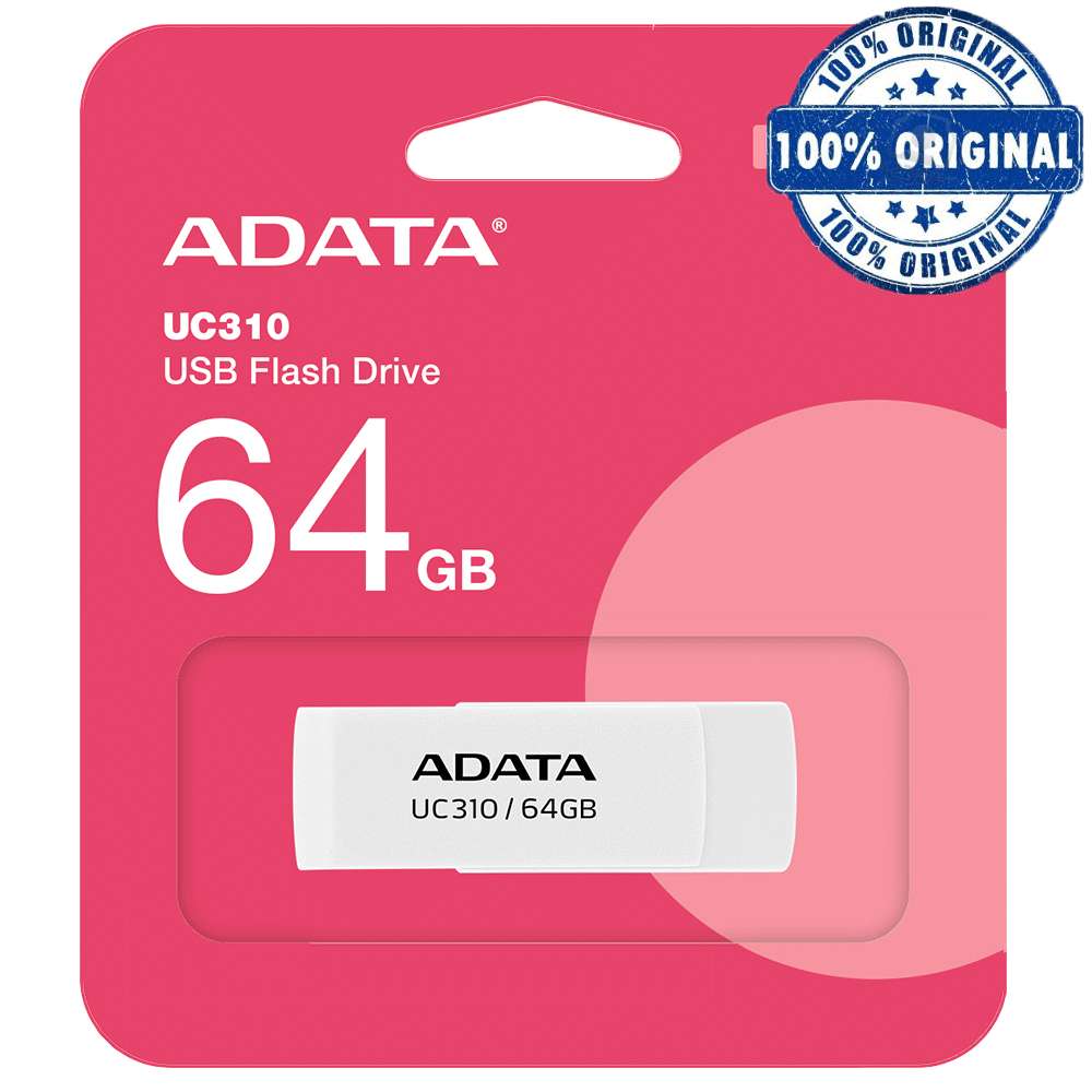 فلش UC310 64G سفید A-DATA USB 3.2