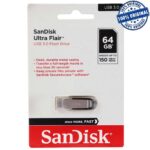 فلش سندیسک مدل SanDisk USB 3.0 FLAIR 64GB