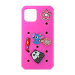 قاب اپل کراکس IPHONE 15 Pro Max Orginal سرخابی