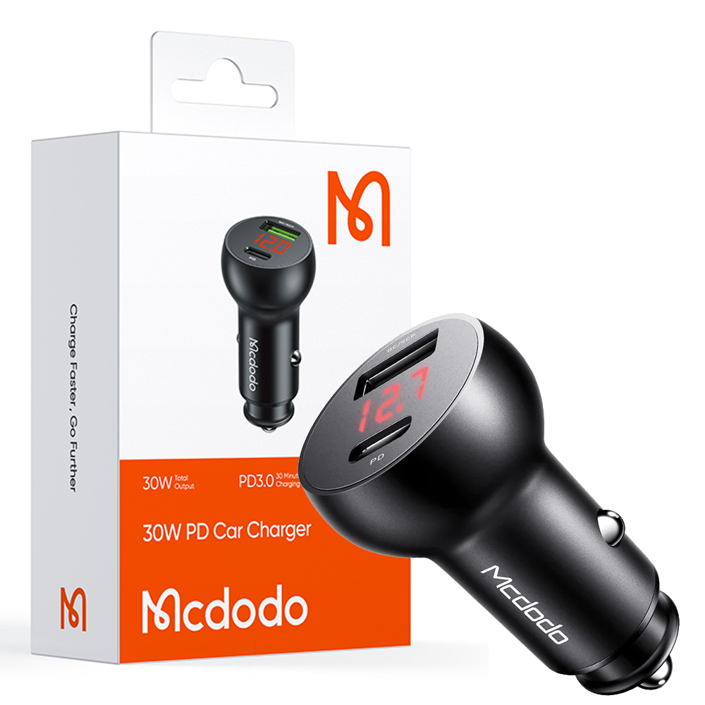 Untitled-1 شارژر فندکی مکدودو Mcdodo CH6810 PD 30w متین - تصویر 1