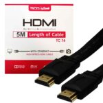 کابل HDMI تسکو مدل TSCO TC74 4K  طول 5 متر