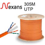کابل شبکه نگزنس NEXANS UTP CCA 305M Cat6