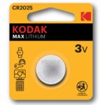باتری سکه ای  KODAK-CR2025 تک پک