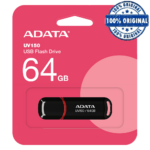 فلش ای دیتا مدل ADATA UV150 64G USB 3.2 مشکی