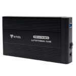 باکس هاردنوت بوک  U3مشکی V-NET - تصویر 2