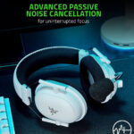 هدست بی سیم گیمینگ ریزر مدل RAZER BLACKSHARK V2 PRO سفید - تصویر 5