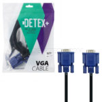 کابل مانیتور دتکس پلاس مدل DETEX+ VGA 3+4 طول 1.5 متر