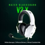 هدست گیمینگ سیم دار ریزر مدل RAZER BlackShark V2 X سفید - تصویر 2