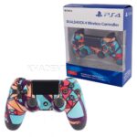 دسته بازی سونی مدل SONY PS4 High COPY آبی  فانتزی