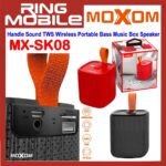 0اسپیکر پورتابل  SK08مشکی  MOXOM - تصویر 2